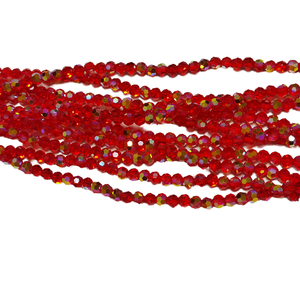 Venta al por mayor Shinny AB Color 1-8mm cuentas redondas de vidrio nuevo cristal para la fabricación de joyas DIY - Product Image 4