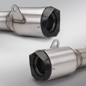 Pour NK800 800 NK 800nk <span class=keywords><strong>2023</strong></span> 2024 2025 Échappement de moto avec tuyau de liaison intermédiaire silencieux - Product Image 4