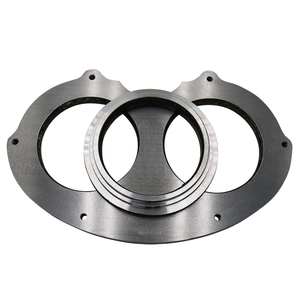 Piastra a Occhiali e Anello di Taglio DN260 in Carburo per Ricambi di Pompe per Calcestruzzo Montate su Camion <span class=keywords><strong>C8</strong></span> C9 <span class=keywords><strong>C10</strong></span>, Materiale per Rivestimento Duro in Acciaio Q235B - Product Image 4