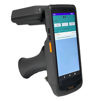 Precio de fábrica RuggedHandheld RFID Pda Mobile PDA Escáner de código de barras 4G Android 13 PDA con lector UHF RFID QCM CPU