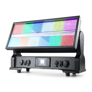 Novo Outdoor LED Strobe IP65 À Prova D' Água Movendo Cabeça Stage Luz Mostrar Eventos JDC1 Tempestade DMX DJ Club Disco RGBW Matrix Flash Luz