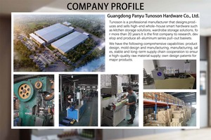 Tiroir d'assaisonnement de cuisine multifonctionnel moderne en aluminium pour armoires de garde-manger Supports à épices pour armoire de cuisine - Product Image 3