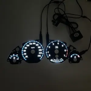 Customize EL glowing Gauge meter for BMW E39 E38 E53