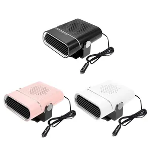 Schwarz/Weiß/Pink Abtaueis auf Auto 150W 2 in1 Auto Armaturen brett Heizung PTC Auto Heizung Lüfter 150w Für Autos SUV