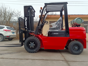 YangFT nuevo elevador de camiones de gasolina 5500 Lbs 2,5 3 3,5 toneladas pequeña carretilla elevadora LPG con motor japonés - Product Image 5