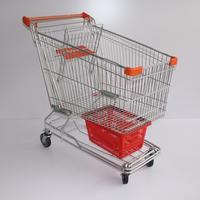 Chariots de courses en métal de haute qualité, nouvelle arrivée, 120L, pour les petites épiceries