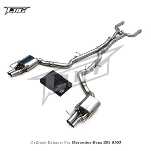 ท่อไอเสียแคทแบคไทเทเนียมสำหรับรถยนต์เมอร์เซเดส-เบนซ์ AMG GT63/GT63S 4.0T ปี 2019-2023 พร้อมวาล์วแบบ OEM - Product Image 2