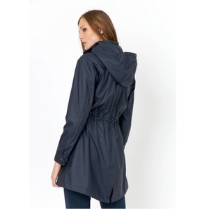 Coupe-vent imperméable personnalisé <span class=keywords><strong>de</strong></span> randonnée en PU Long imperméable pour femmes Manteau <span class=keywords><strong>de</strong></span> <span class=keywords><strong>pluie</strong></span> léger pour femmes Veste <span class=keywords><strong>de</strong></span> <span class=keywords><strong>pluie</strong></span> - Product Image 3