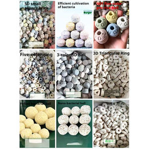 วงแหวนกรองเซรามิกชีวภาพ อุปกรณ์ตกแต่งตู้ปลาแบบรักษ์โลก วัสดุกรองชีวภาพ ถุงกรองสำหรับตู้ปลา 600 ลิตร ทรงกลมแบบกลวงทันสมัย - Product Image 2