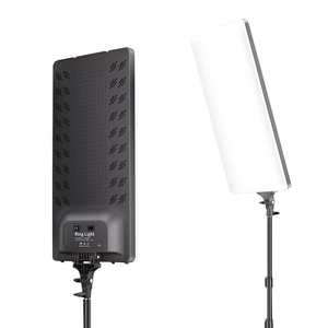 Lampe LED grand format à écran plat spécialisée <span class=keywords><strong>pour</strong></span> la photographie, idéale <span class=keywords><strong>pour</strong></span> la diffusion en direct, la caméra, l'enregistrement photo et vidéo, et l'éclairage d'appoint. - Product Image 1