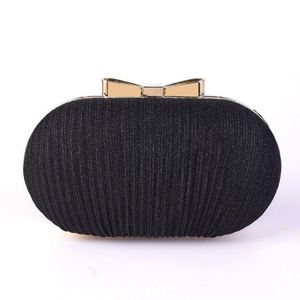 ハート型クラッチラインストーンイブニングバッグ レディース プロム ゴールドクリスタルハンドバッグ - Product Image 2