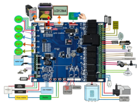 Distributeur d'eau intelligent Android avec écran LCD, contrôle intelligent, multi-paiements et boîtier en plastique