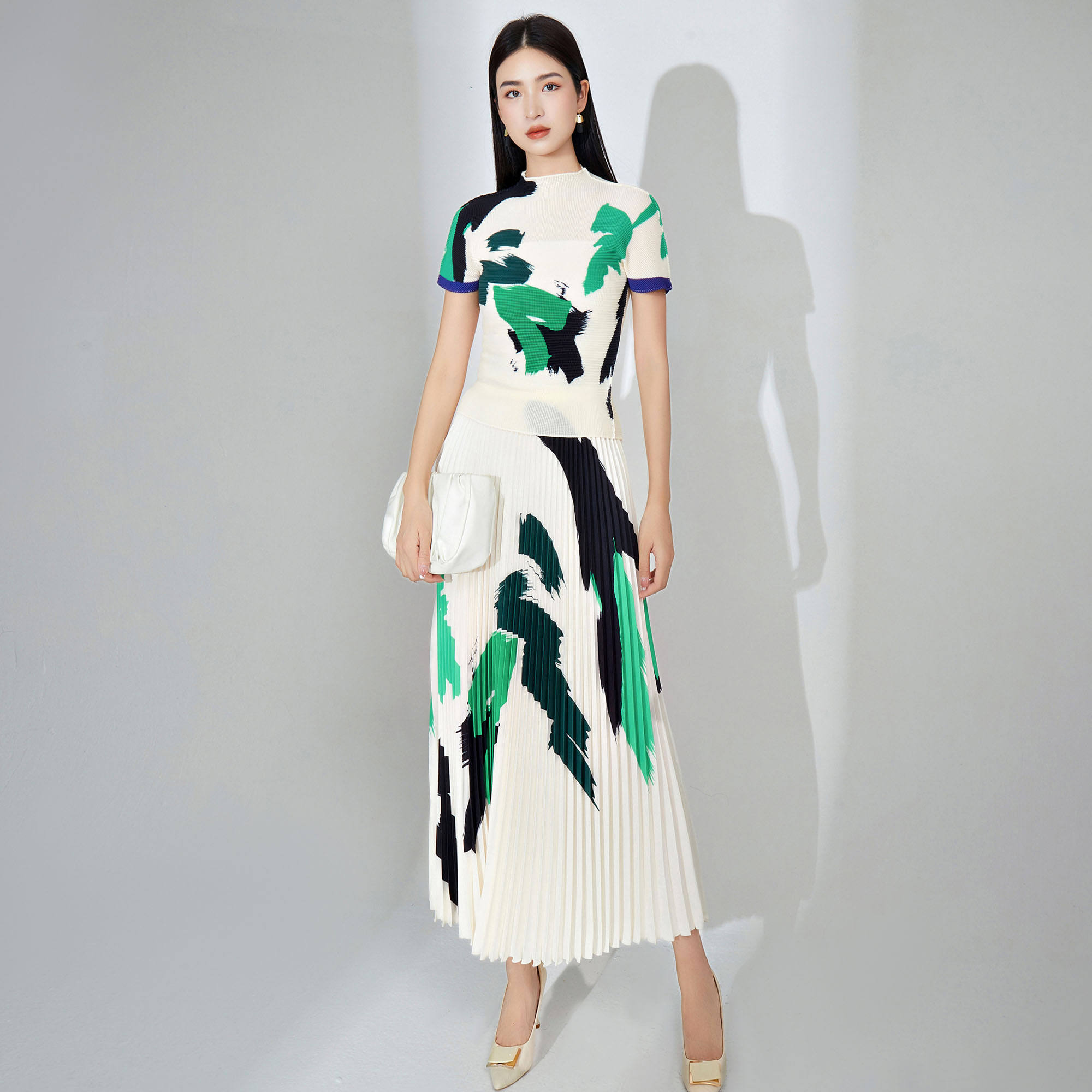 สีเขียว