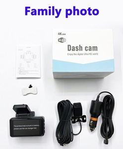 Kamera dasbor mobil lensa ganda 3.0 inci IPS 4K + 2K, kamera dasbor mobil dengan kamera dasbor depan/belakang WIFI & GPS opsional - Product Image 6