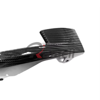 Lame avant en carbone sec style OEM 2021+ pour BMW G80 M3 G82 G83 M4, séparateur de pare-chocs avant, kit carrosserie
