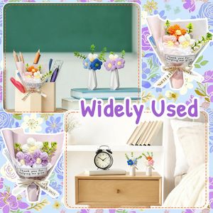ชุดอุปกรณ์ทำความสะอาดท่อสำหรับทำดอกไม้ติดเสื้อแบบ DIY พร้อมเข็มกลัด เหมาะสำหรับงานแต่งงาน งานพรอม และวันแม่ - Product Image 2