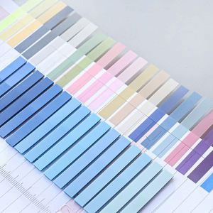 Notas Adhesivas PET Ultrafinas de 320 Hojas con Degradado de Color y Pestañas de Índice, Esenciales para el Regreso a Clases, Marcadores de Lectura - Product Image 4
