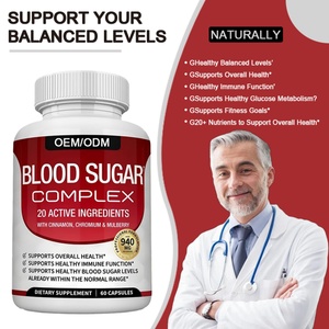 Aura Blood Premium Mélange de Cannelle Capsules pour la Glycémie Cannelle Melon Amer Chrome Mûrier Acide Alpha-Lipoïque Santé à base de plantes - Product Image 2