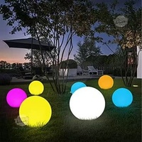 Ballon publicitaire LED gonflable géant sur mesure, imperméable, éclairage extérieur, ballon gonflable pour divertissement aquatique