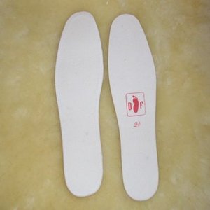 Plantillas de fieltro de lana Plantillas para niños pequeños para zapatos de bebé Cojín suave Transpirable Hecho en China-Uso diario cálido no tóxico - Product Image 3