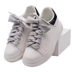 Lacets colorés en Polyester et coton de 20mm d'épaisseur pour chaussures de sport, lacets Extra larges de 2cm - Product Image 6