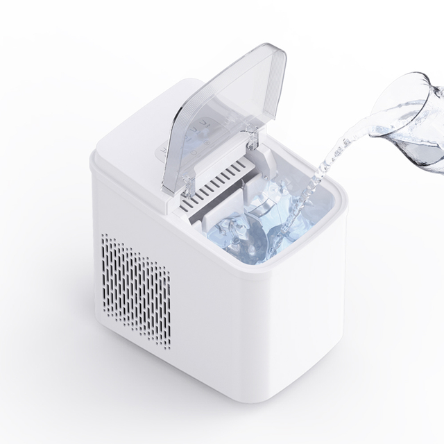 New Design Homemade Nugget Table Top Pellet Mobile Ice Maker Machine