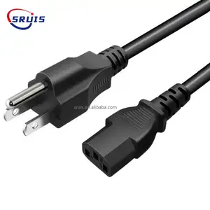 Cavo di prolunga a 2 Pin per cavo elettrico c8 spina elettrica avvolgicavo retrattile 18 AWG