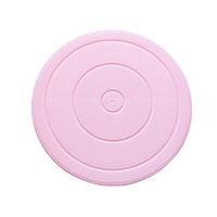 Vente en gros d'assiettes à gâteaux rotatives en plastique plateau tournant support de décoration de pâtisserie personnalisé tasse moulée facile à utiliser pour la cuisson boîte en PP