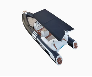 Новая 760 с жестким корпусом, надувная лодка из стекловолокна с плавательной лестницей - Product Image 3