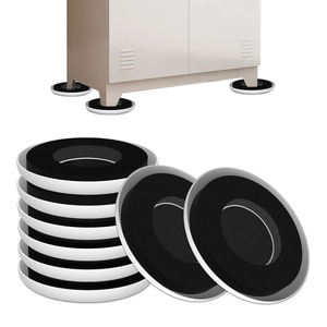 Protections de sol pour pieds de chaise, patins ronds réutilisables, glisseurs robustes pour meubles, glisseurs pour déménageurs - Product Image 1