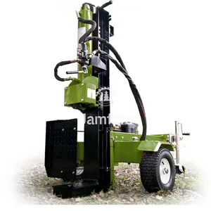 Jamfam 40t 610mm hydraulic firewood log splitter machine ev kullanimi for Sale