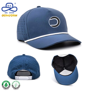 Gorra de Béisbol de Secado Rápido con Paneles Perforados de Nailon de Primera Calidad, con Logotipo Personalizado, para Golf y Deportes al Aire Libre, Venta al Por Mayor de Fábrica - Product Image 1