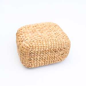 Bolso de Paja y Jacinto de Agua Tejido a Mano, Bolso Bandolera Ovalado de Moda Hecho a Mano con Forro de Lona y Cordón Ajustable - Product Image 5