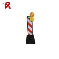 Heaby Duty Base en caoutchouc personnaliser panneau de signalisation routière/délinéateur pliable de route panneau d'avertissement de sécurité routière