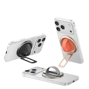 Magnetic <b>Phone</b> <b>Stand</b> Liquid Silicone Strong Magnet Multi Angle Adjustable Portable <b>Phone</b> <b>Holder</b> for Desktop Car Handheld - Product Image 1