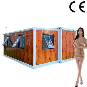 DISEÑO MÁS RECIENTE DE CASA PREFABRICADA, CONTENEDOR MÓVIL PLEGABLE DE 20 PIES, EDIFICIO DE OFICINAS PLEGABLE, CASAS CONTENEDOR PLEGABLES ECONÓMICAS - Product Image 1