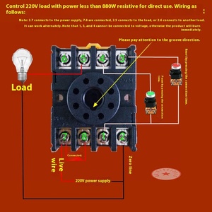DH48S-S thu nhỏ 48*48mm hiển thị kỹ thuật số thời gian chuyển tiếp <span class=keywords><strong>12V</strong></span> 24V 220V trễ hẹn giờ bảo vệ niêm phong cho Các cách sử dụng khác nhau - Product Image 4