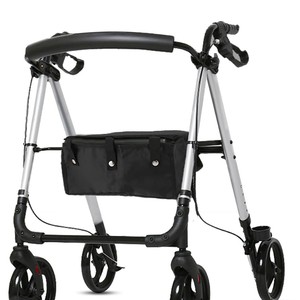 <b>Roller</b> Basket Walker Under Seat Bag Black Small 35x23x15cm <b>Large</b> 37x24x19cm Storage Accessory For Walking Aid - Product Image 4