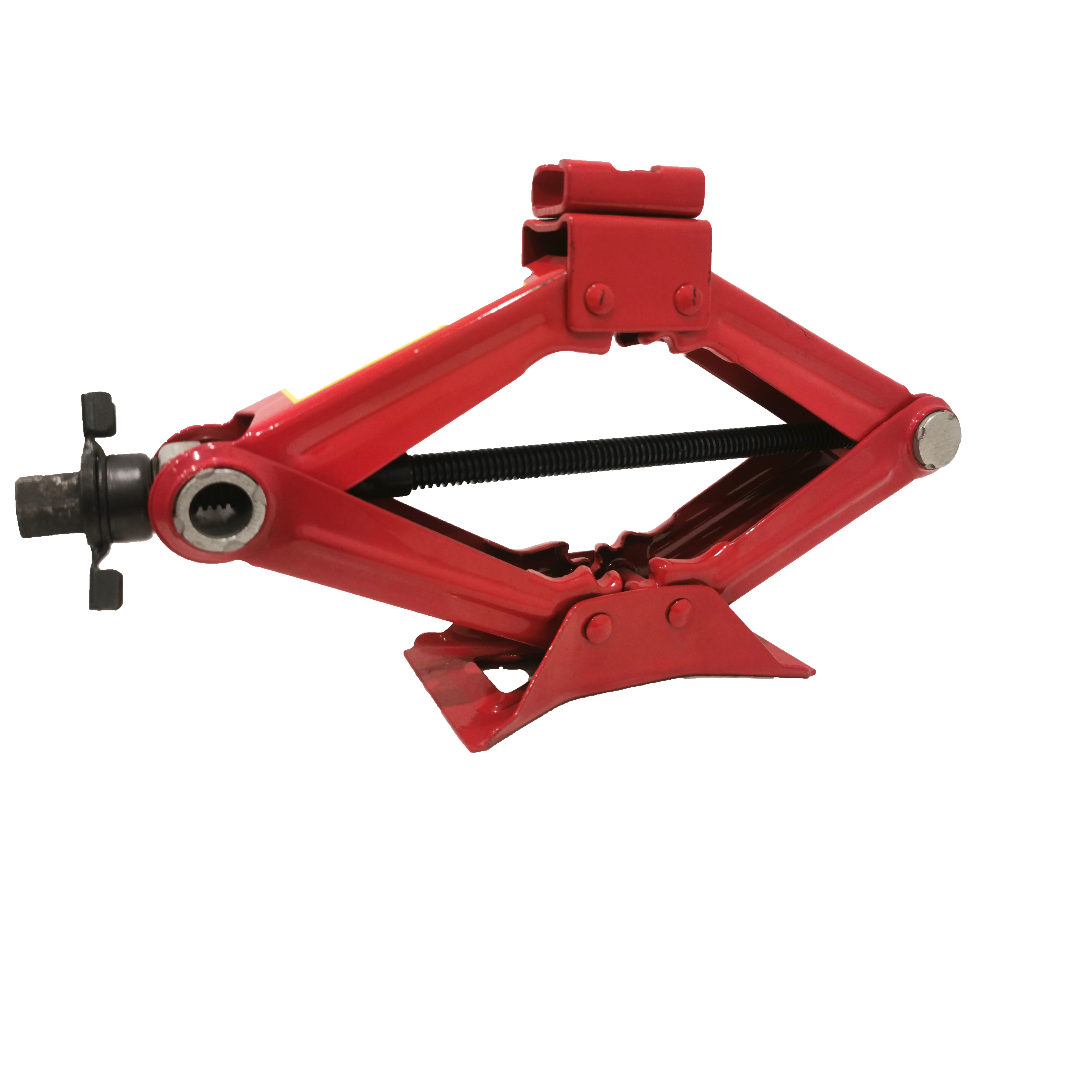 Cheap promotional CE certificate material 2 ton scissor jack for repairing engine