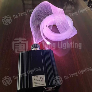 Filet lumineux LED à fibres optiques pour décorations de parcs et festivals en plein air et aménagement paysager - Product Image 6