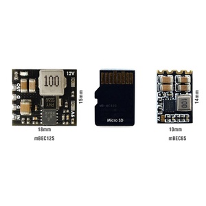 Module Buck Micro BEC 12S 6-60V vers 5V/9V/12V en plastique Matek System pour jouets RC - Product Image 1