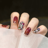 Autocollants pour ongles Felice Fashion 2D, semi-durcis, 100% gel, adhésif puissant, non toxiques, décorations pour manucure