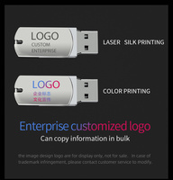 Gratis kustom logo 360 Putar USB kunci memori stik 2GB untuk 256GB diputar Thumb Pen Drive Flash Disk USB Flash Drive 128GB