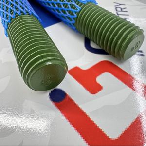 Boulons à tête cylindrique ASTM A193 B7 B7M B16 A320 L7 L7M avec deux écrous ASTM A194 2h Gr.7 16, boulons à tête cylindrique noirs HDG PTFE revêtus de bichromate - Product Image 2