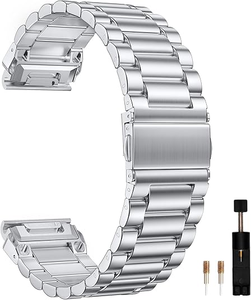 <span class=keywords><strong>Bracelet</strong></span> de montre à trois maillons en acier inoxydable de haute qualité à ajustement rapide pour <span class=keywords><strong>Garmin</strong></span> <span class=keywords><strong>Fenix</strong></span> 7 6 <span class=keywords><strong>5</strong></span> 22 mm, <span class=keywords><strong>bracelet</strong></span> de remplacement de luxe - Product Image 6