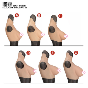 Prótesis de Senos de Silicona 2020, Rellenas de Silicona, para Crossdressing, Talla G, para Travestis y Personas Transgénero, Tallas A-G - Product Image 5
