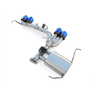 Escape Trasero SS304 con Válvula para <span class=keywords><strong>BMW</strong></span> <span class=keywords><strong>E90</strong></span> E92 320i 318i <span class=keywords><strong>316i</strong></span> 2.0 2007-2012 M3, Difusor con Cuatro Salidas, Alto Rendimiento - Product Image 2