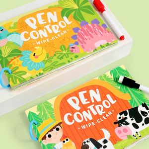 El Mejor Regalo para Niños, Libro de Actividades para Practicar el Control del Lápiz, Formas, Líneas, Aprendizaje Temprano Divertido, Libro de Actividades Reutilizable - Product Image 2