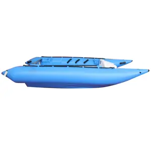 Goethe-Bote inflable GTG380 Go, yate de tamaño pequeño, kayak de lujo con suelo de aluminio, en venta
