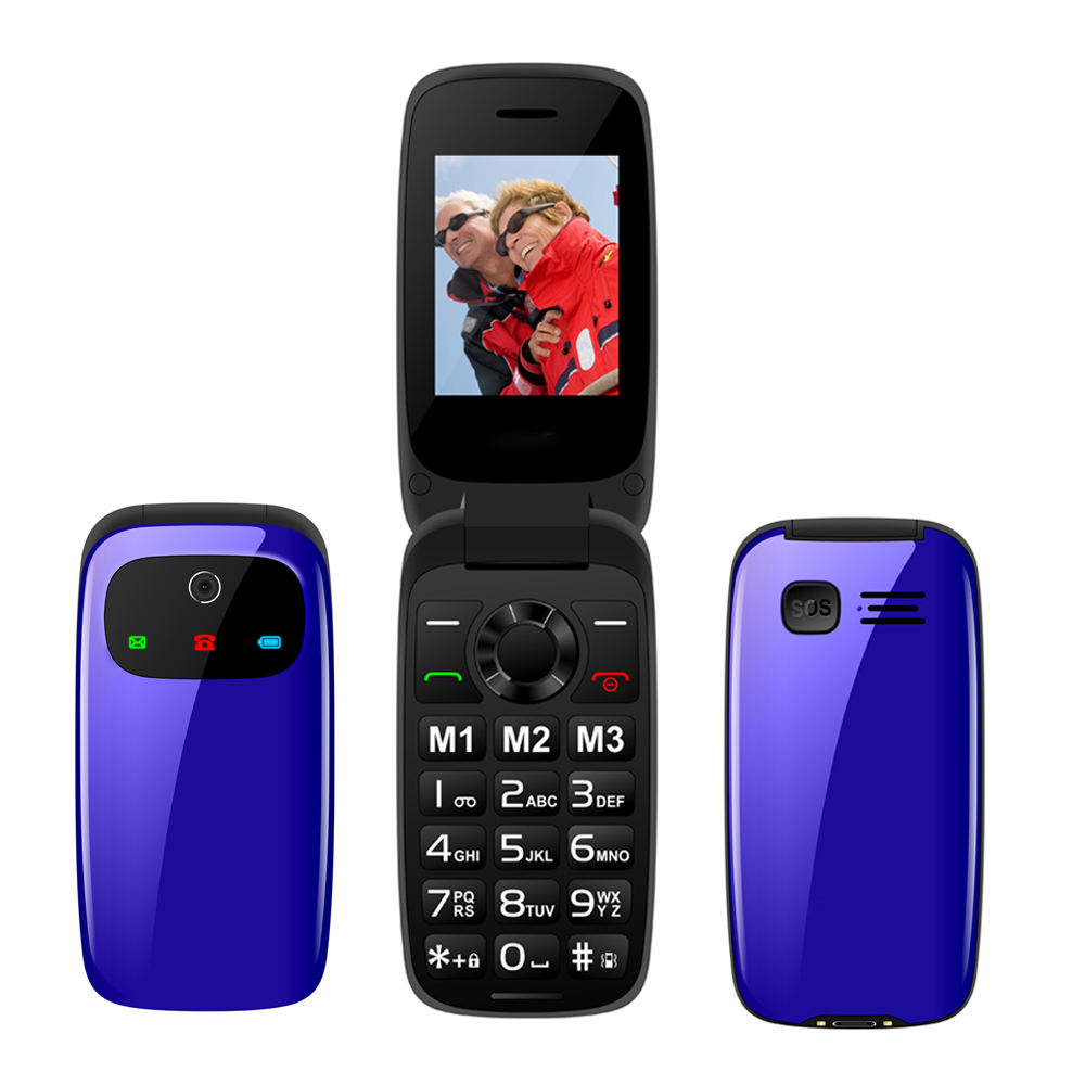 2024 Basic Custom Chinese Clamshell Mobile Phone Japan Keypad Flip